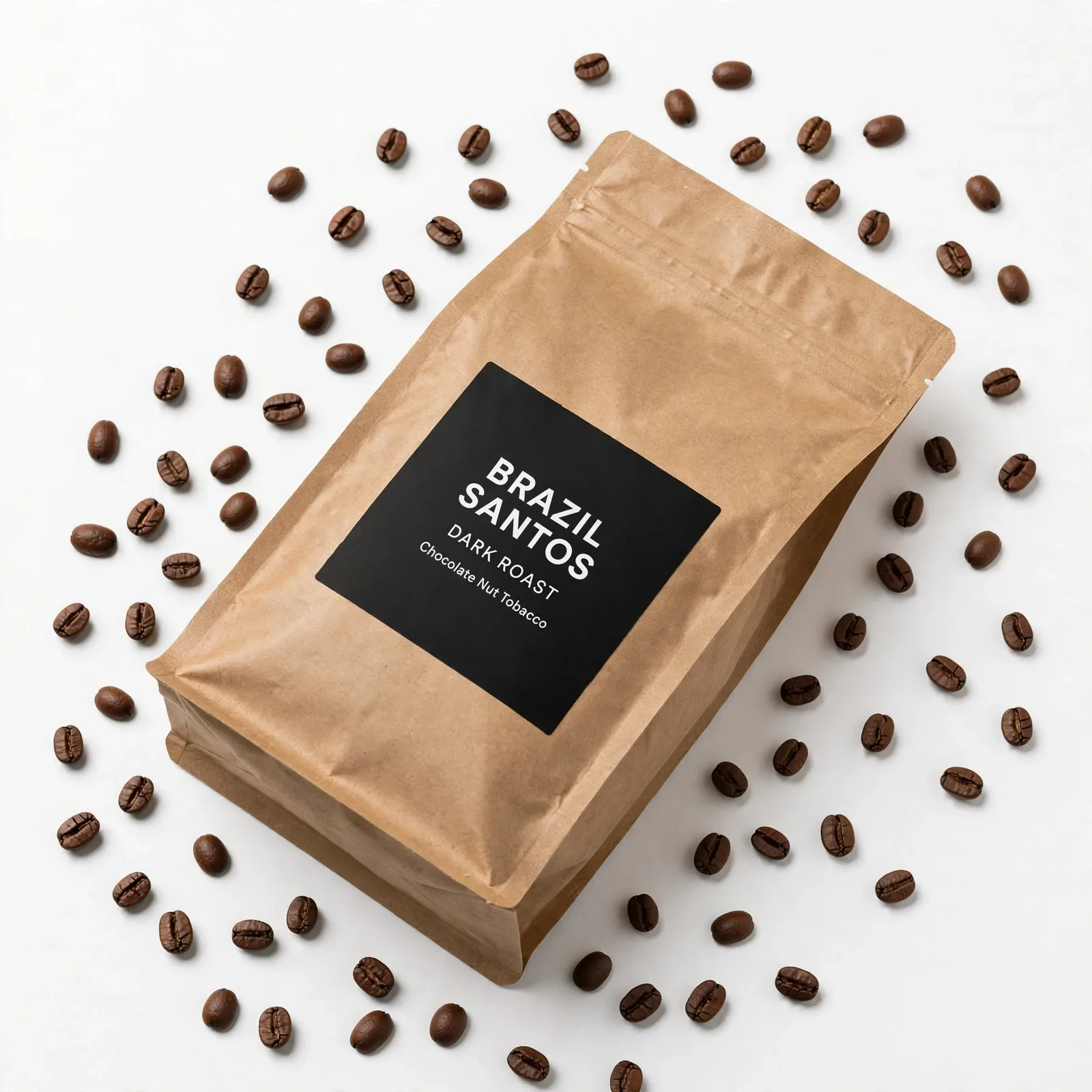 BRAZIL SANTOS - Dark - kraft barna